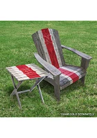 Red Nebraska Cornhuskers Adirondack Folding Table