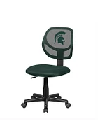 Michigan State Spartans Armless Desk Chair - Green