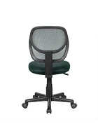 Michigan State Spartans Armless Desk Chair - Green