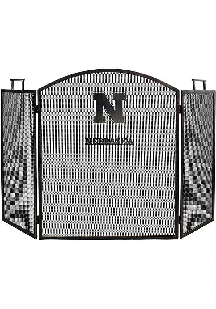 Red Nebraska Cornhuskers Fireplace Screen Fire Pit Supplies