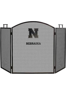 Red Nebraska Cornhuskers Fireplace Screen Fire Pit Supplies