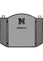 Red Nebraska Cornhuskers Fireplace Screen Fire Pit Supplies