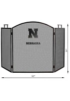 Red Nebraska Cornhuskers Fireplace Screen Fire Pit Supplies