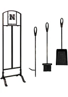 Red Nebraska Cornhuskers Fireplace Tool Set Fire Pit Supplies