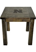 Imperial Nebraska Cornhuskers Reclaimed Red End Table