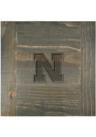 Imperial Nebraska Cornhuskers Reclaimed Red End Table