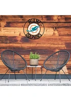 Miami Dolphins 24 in Wrought Iron Wall Wall Art