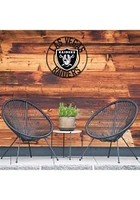 Las Vegas Raiders 24 in Wrought Iron Wall Wall Art