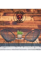 Chicago Bears 24 in Wrought Iron Wall Wall Art