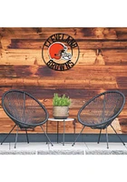 Cleveland Browns 24 in Wrought Iron Wall Wall Art