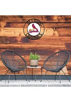 St Louis Cardinals 24 in Wrought Iron Wall Wall Art