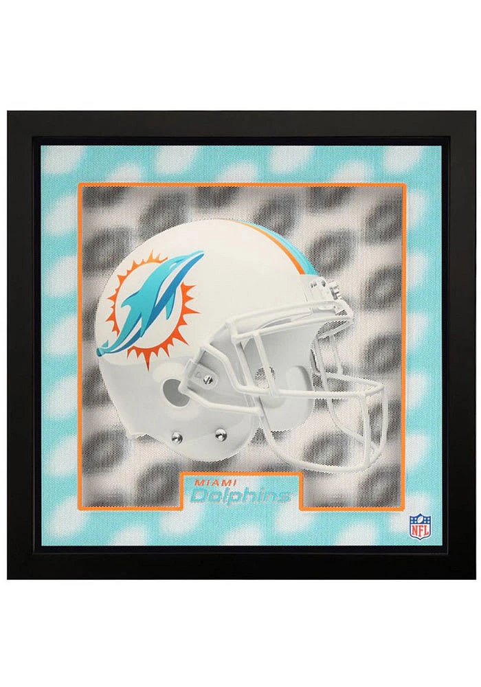 Miami Dolphins 12 x 12 Wall Wall Art