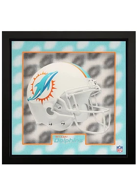 Miami Dolphins 16 x 6 Wall Wall Art