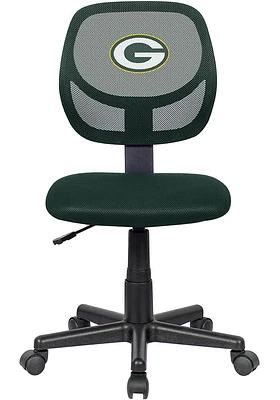 Green Bay Packers Armless Desk Chair - Green