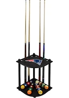 New England Patriots Corner Cue Rack Pool Table