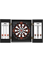 Cleveland Browns Fans Choice Set Dart Board Cabinet