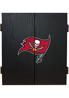 Tampa Bay Buccaneers Fans Choice Set Dart Board Cabinet