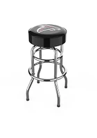 Atlanta Falcons Chrome Pub Stool - Black