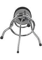 Baltimore Ravens Chrome Pub Stool - Black