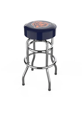 Chicago Bears Chrome Pub Stool - Blue