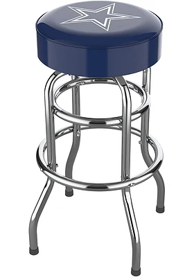 Dallas Cowboys Chrome Pub Stool - Blue