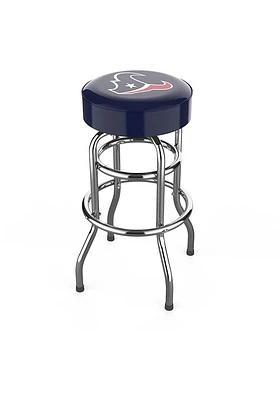 Houston Texans Chrome Pub Stool - Red