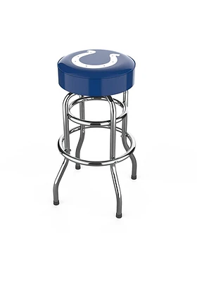 Indianapolis Colts Chrome Pub Stool - Blue