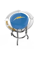 Los Angeles Chargers Chrome Pub Stool - Navy Blue