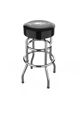 Philadelphia Eagles Chrome Pub Stool - Black