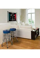 Seattle Seahawks Chrome Pub Stool - Blue
