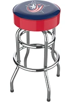 Columbus Blue Jackets Chrome Pub Stool