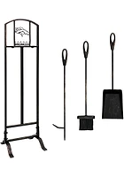Denver Broncos Fireplace Tool Set Fire Pit Supplies