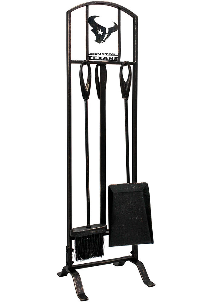 Houston Texans Fireplace Tool Set Fire Pit Supplies