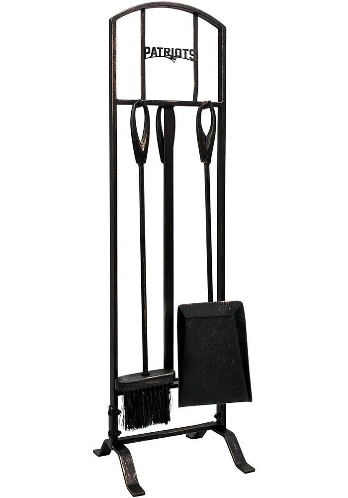 New England Patriots Fireplace Tool Set Fire Pit Supplies
