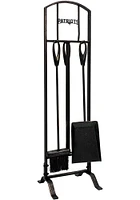 New England Patriots Fireplace Tool Set Fire Pit Supplies