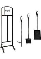 New England Patriots Fireplace Tool Set Fire Pit Supplies