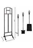 New England Patriots Fireplace Tool Set Fire Pit Supplies