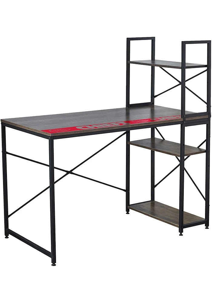 Kansas City Chiefs Desk and Shelf Red Desk Accessory