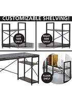 Las Vegas Raiders Desk and Shelf Black Desk Accessory
