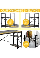Pittsburgh Steelers Desk and Shelf Black Desk Accessory