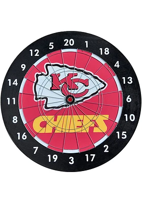 Kansas City Chiefs Paper Dart Board Cabinet