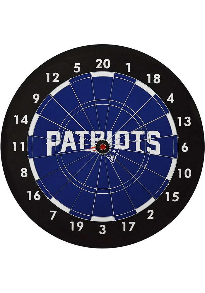 New England Patriots Paper Dart Board Cabinet