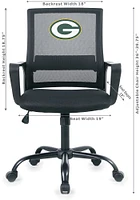 Green Bay Packers Task Desk Chair - Green