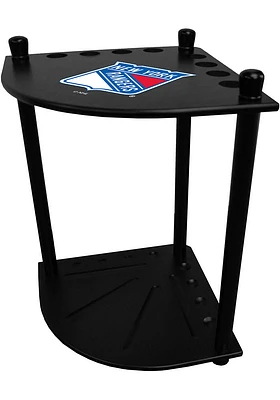 New York Rangers Corner Cue Rack Pool Table