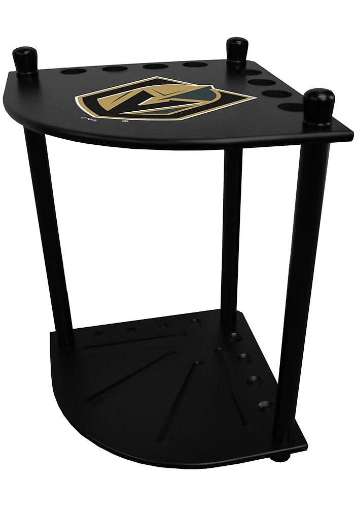 Vegas Golden Knights Corner Cue Rack Pool Table
