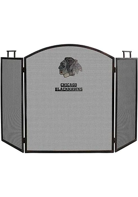 Chicago Blackhawks Fireplace Screen Fire Pit Supplies