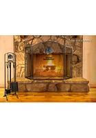 Chicago Blackhawks Fireplace Screen Fire Pit Supplies