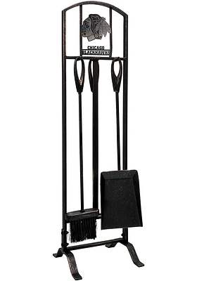 Chicago Blackhawks Fireplace Tool Set Fire Pit Supplies