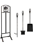Chicago Blackhawks Fireplace Tool Set Fire Pit Supplies