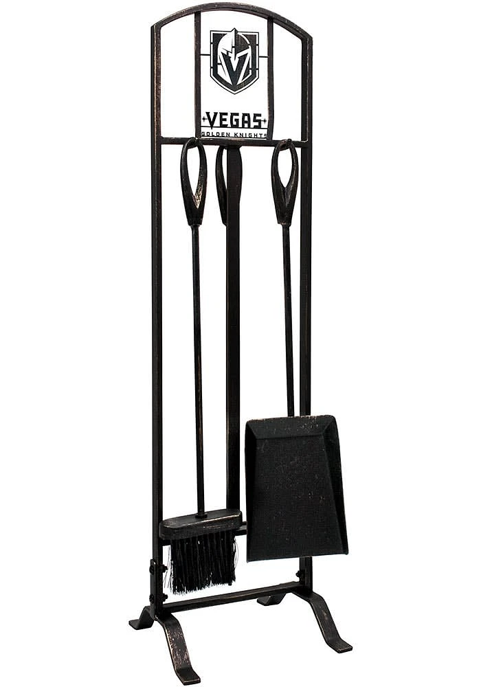 Vegas Golden Knights Fireplace Tool Set Fire Pit Supplies